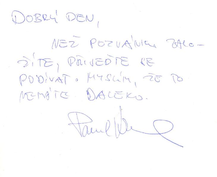 Pavel Kreml (podpis)