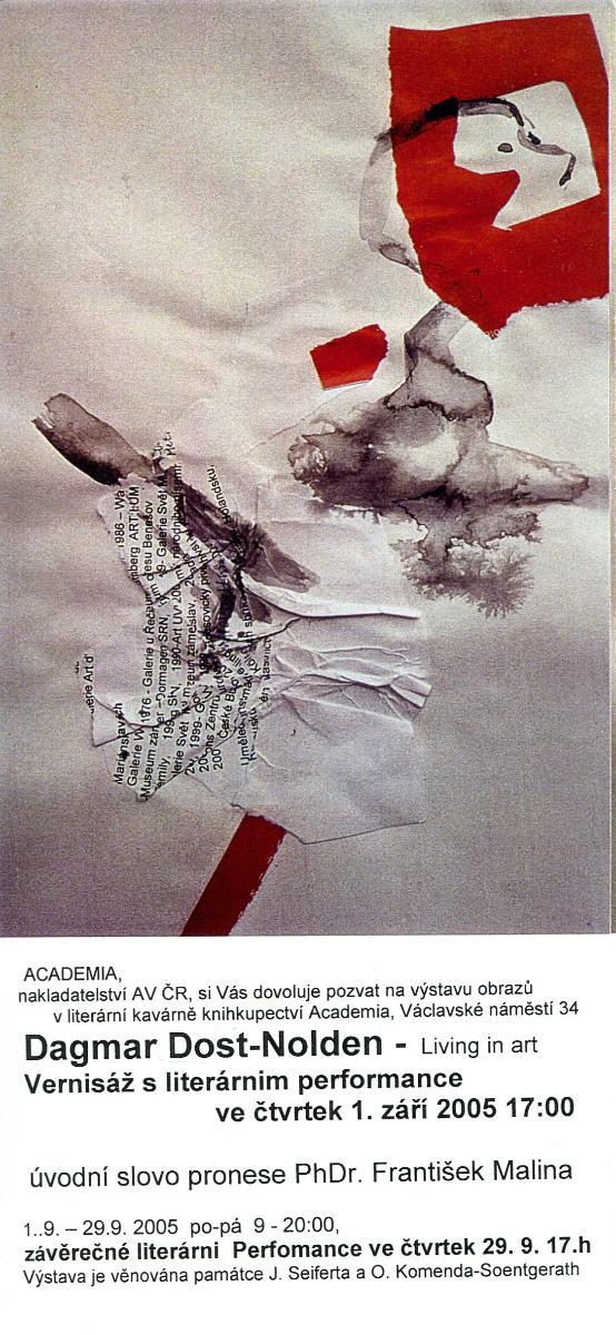 Dagmar Dost-Nolden: Living in art (podpis)