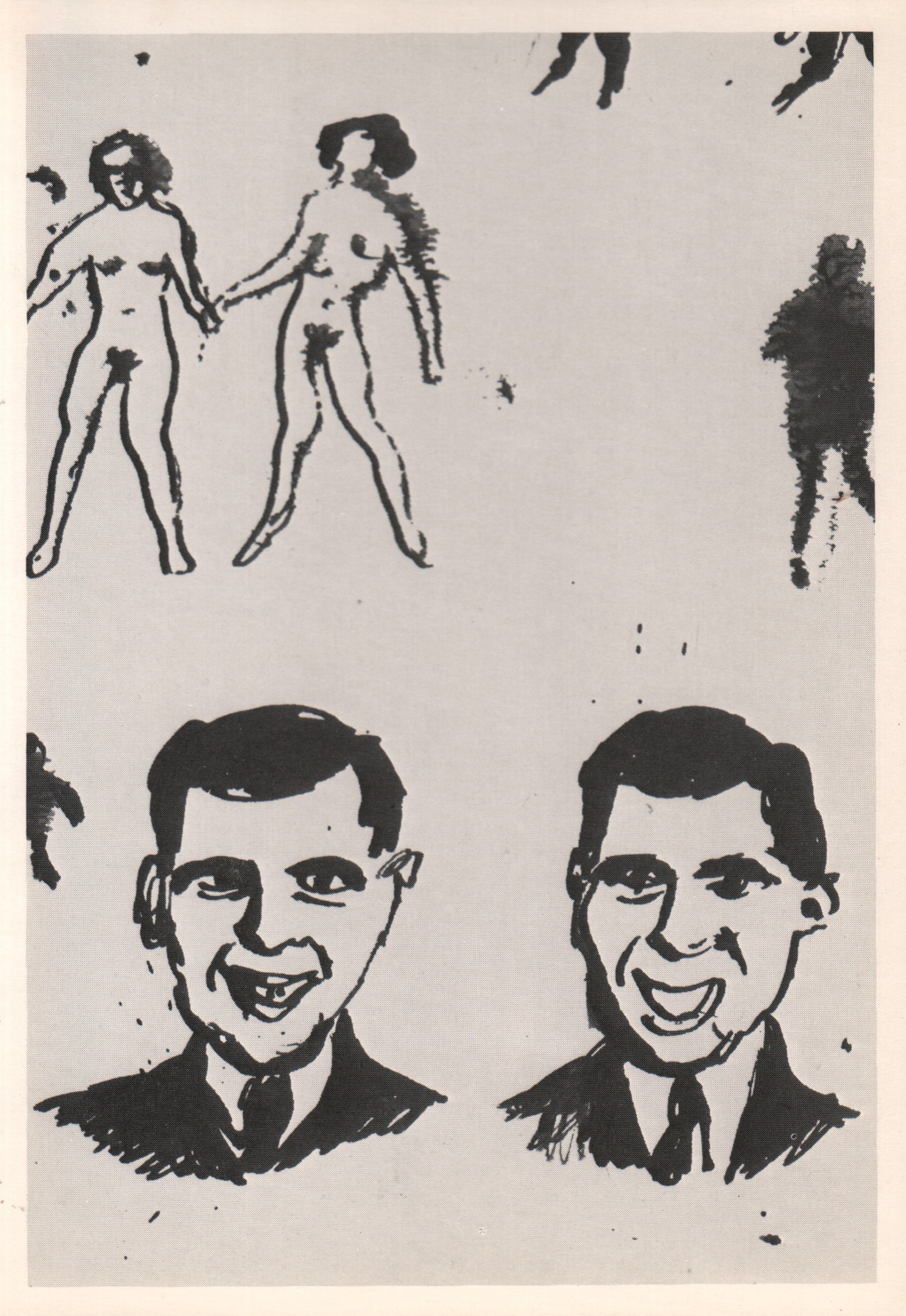 Jiří Načeradský: Samostatní inventurníci 1967 (detail)
