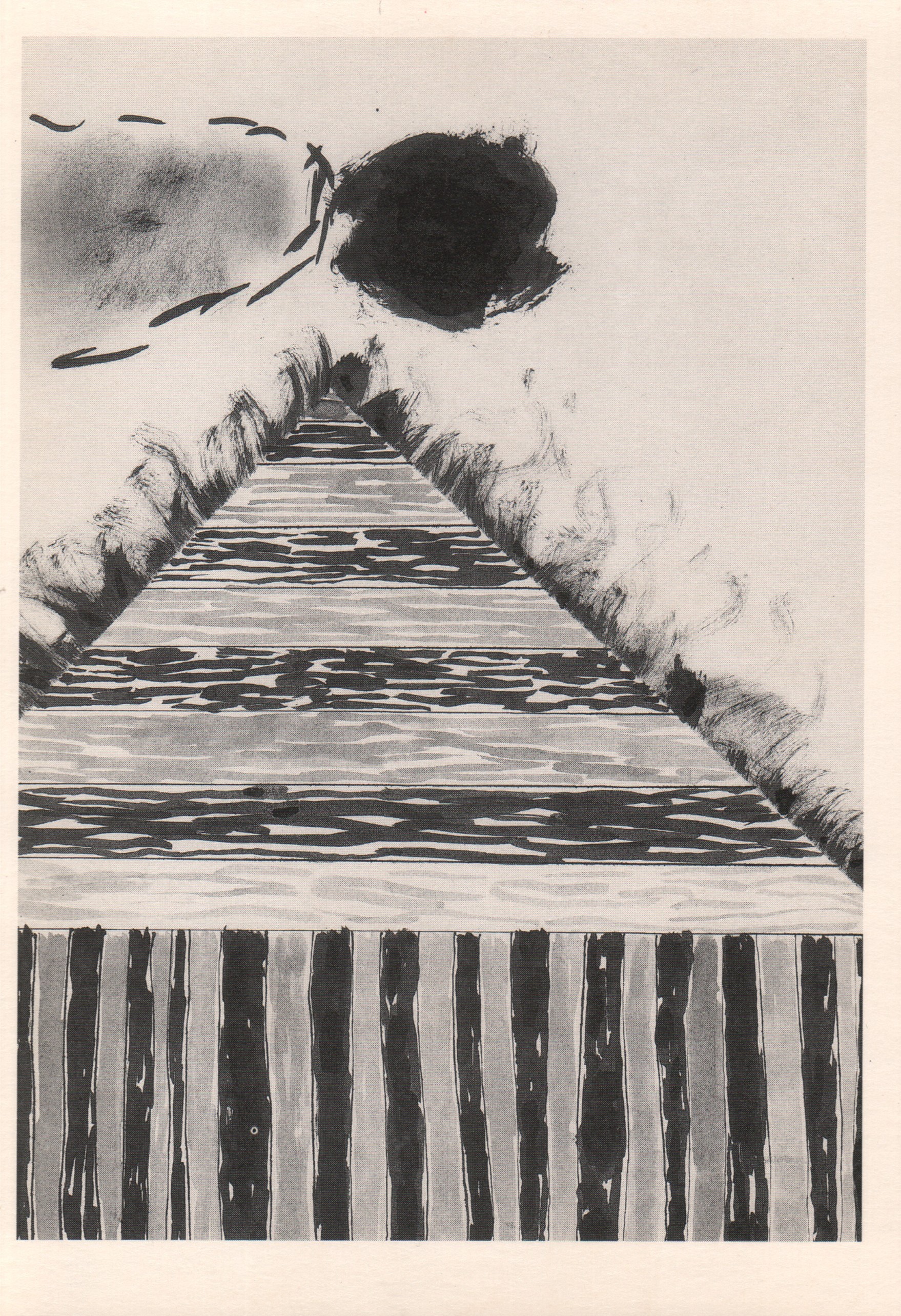Ivan Ouhel: Kresba, 1989