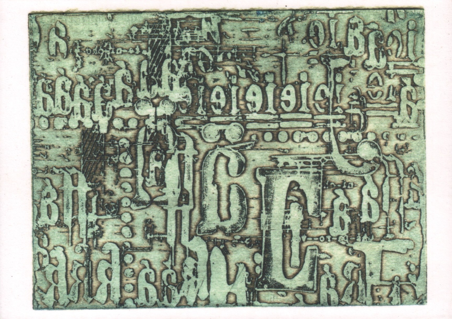 Eduard Ovčáček: Negativ, 1965