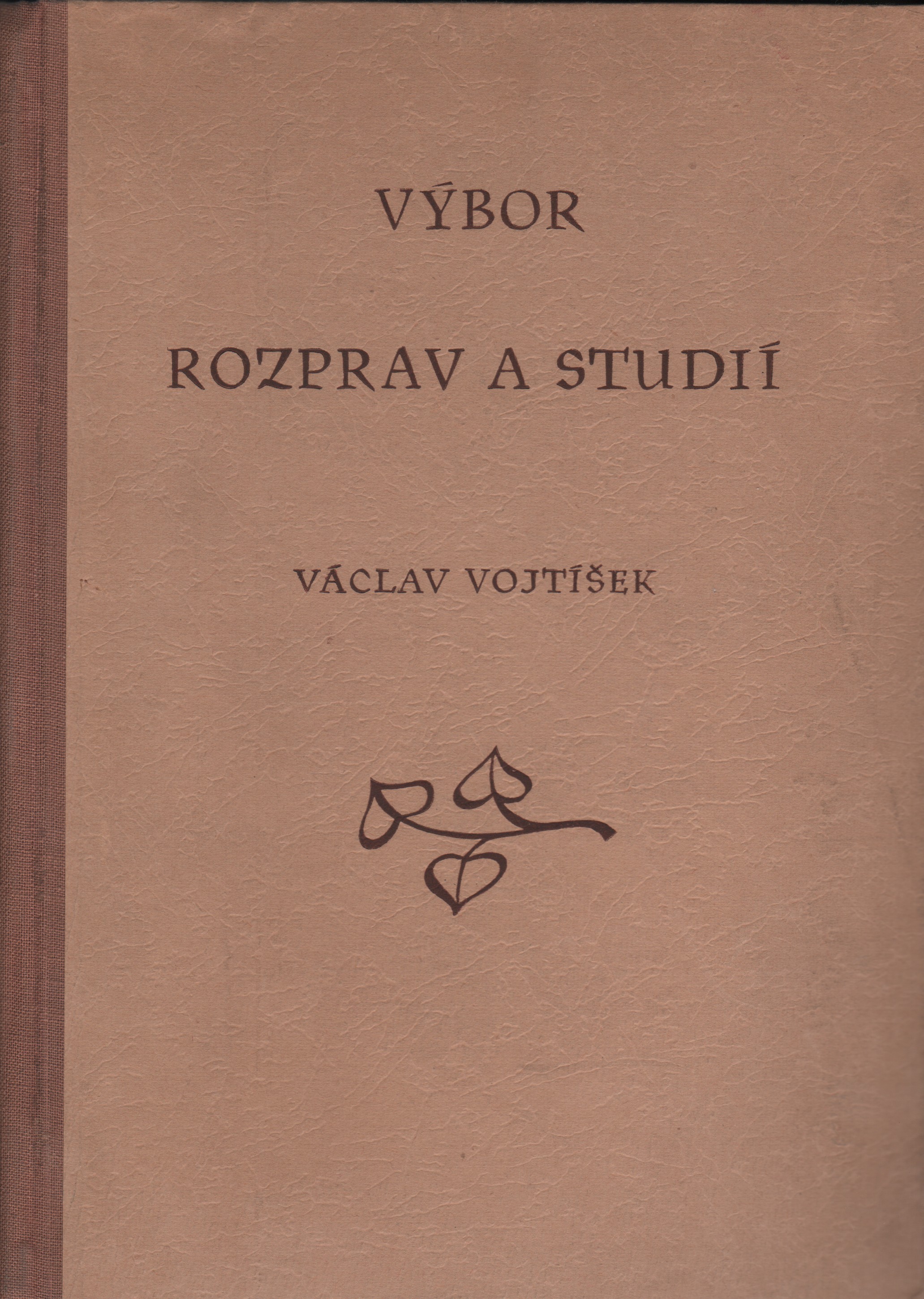 Vojtíšek, Václav - Výbor rozprav a studií