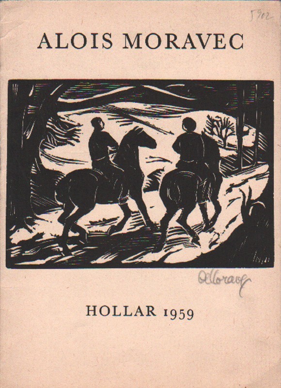 Alois Moravec: Soubor grafiky k šedesátinám (podpis)