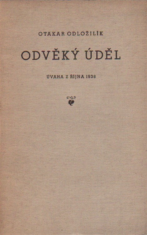 Odložilík, Otakar - Odvěký úděl (podpis)