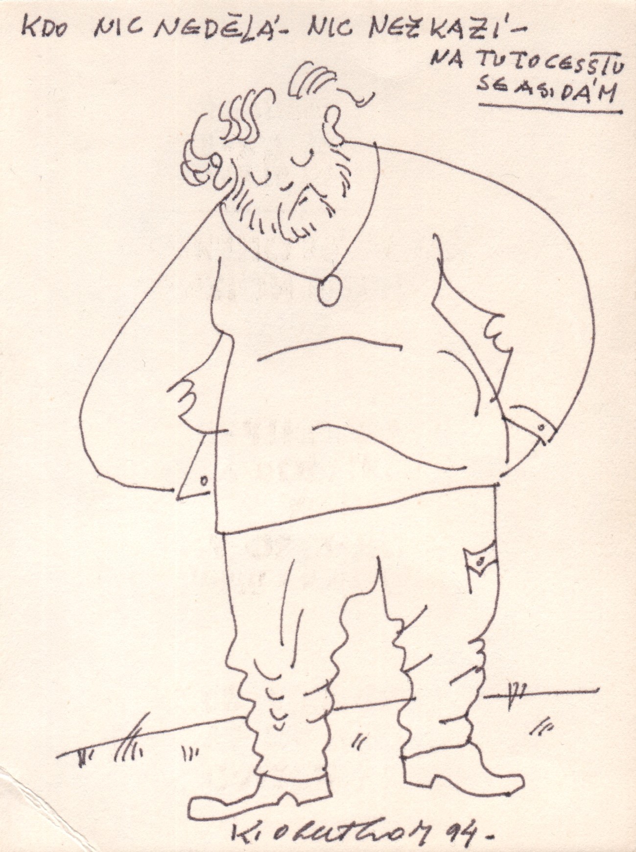 Oberthor, Karel - (Kdo nic nedělá...)