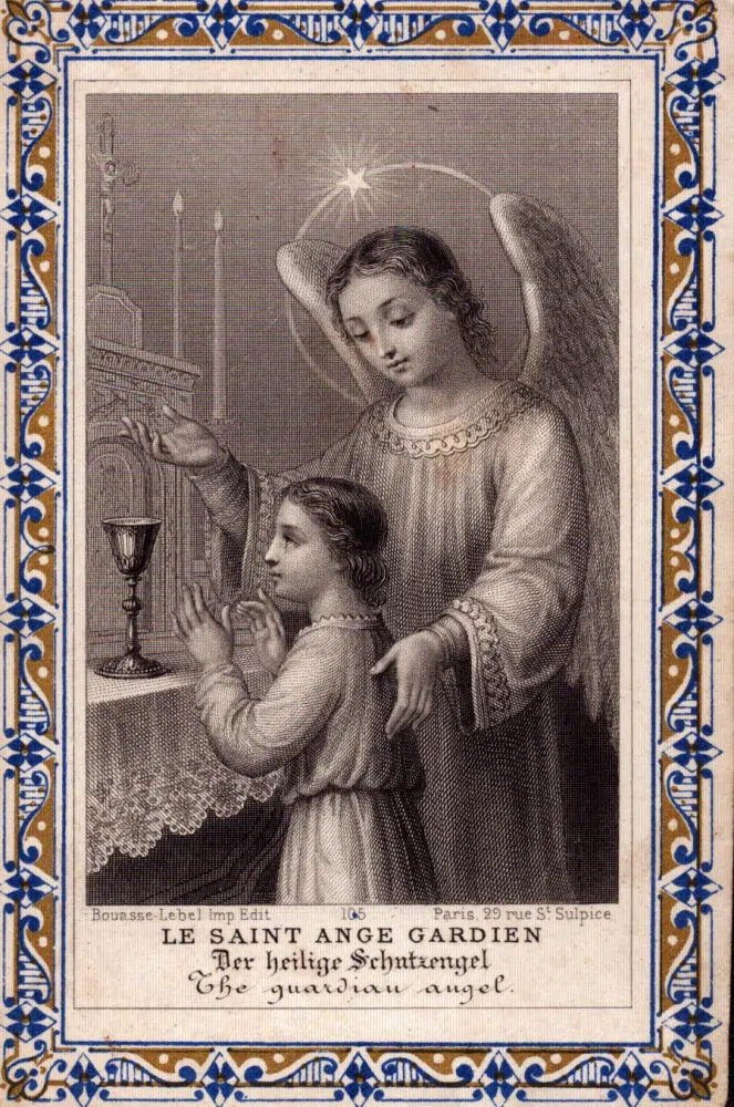 Le saint Ange gardien / Der heilige Schutzengel