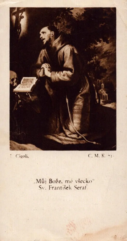 "Můj Bože, mé všecko"