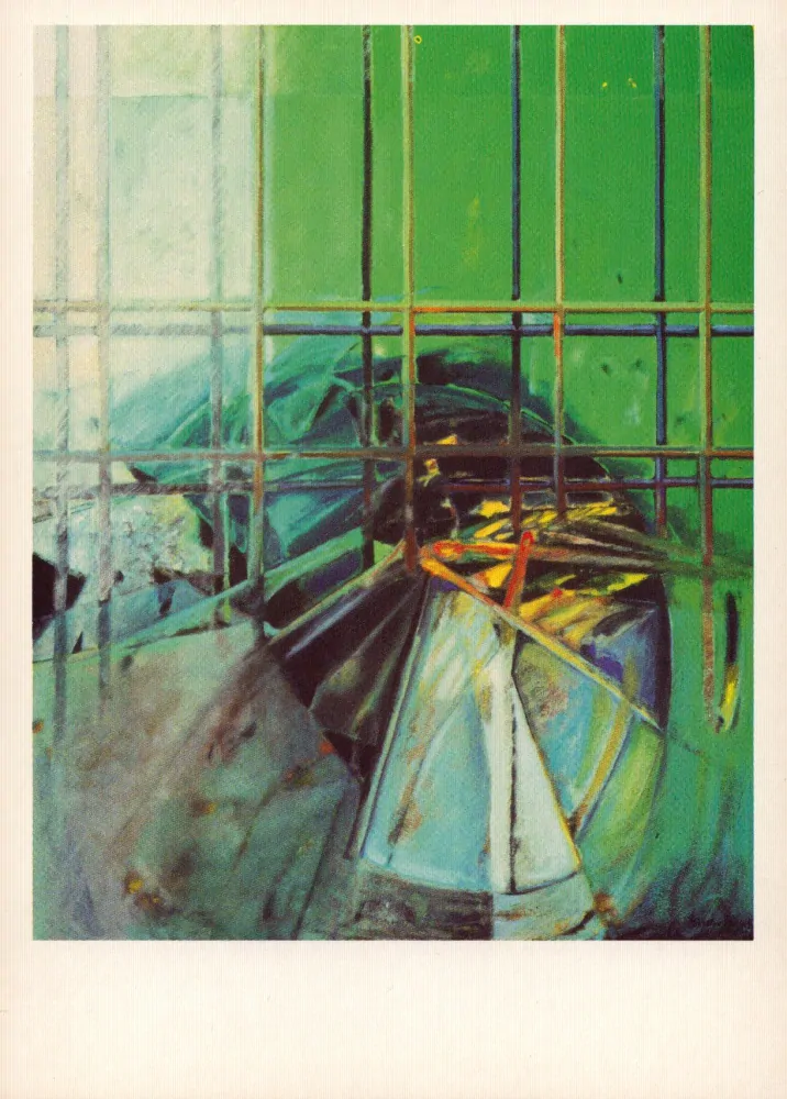 Miroslav Štolfa, Ateliér, olej, plátno, 140 x 110 cm, 1993