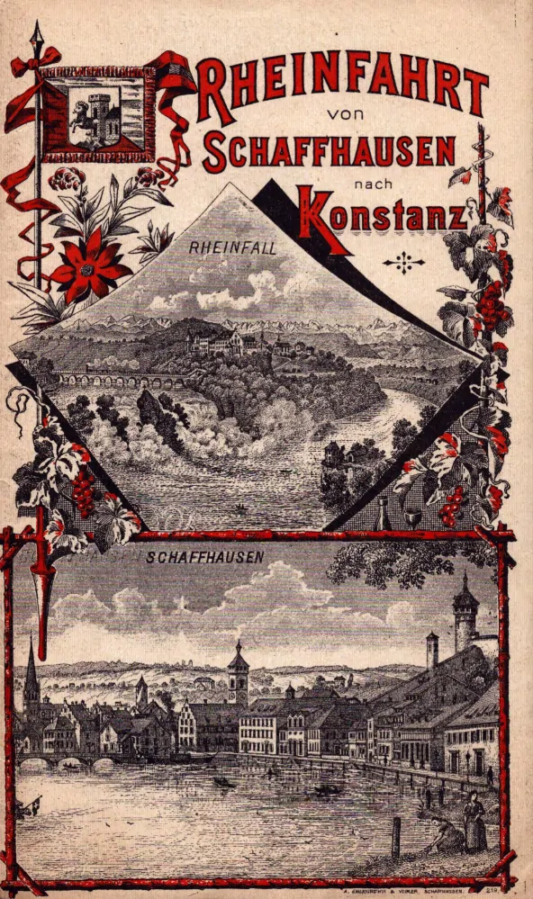 Rheinfahrt von Schaffhausen nach Konstanz