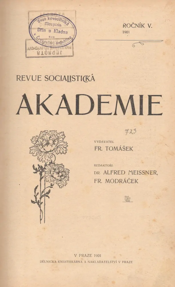 Akademie 1901 r. 5 - komplet