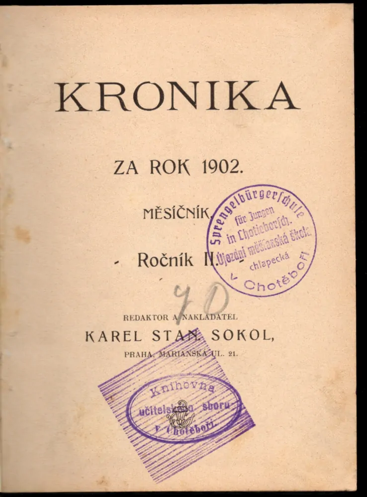 Kronika 1902 r. 2 - komplet