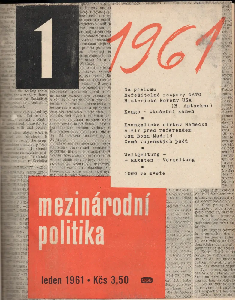 Mezinárodní politika 1961 r. 5 - komplet
