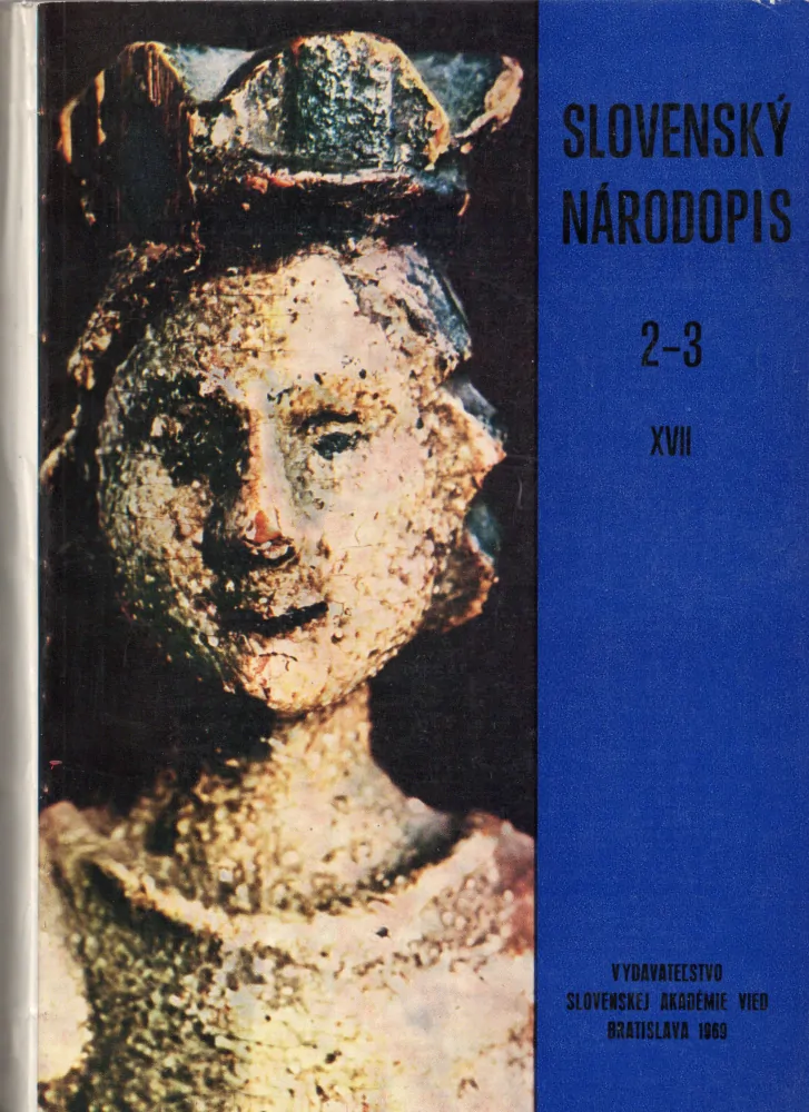 Slovenský národopis 1969 r. 17
