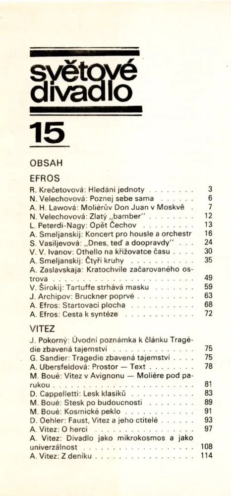 Světové divadlo