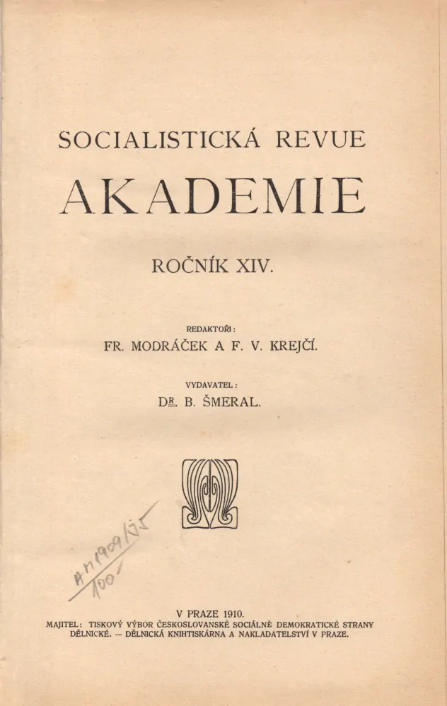 Akademie 1910 r. 14 - komplet