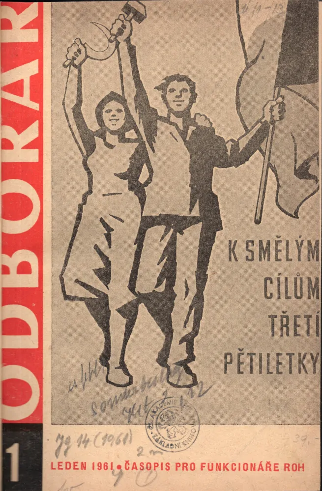 Odborář 1961 r. 14 - komplet