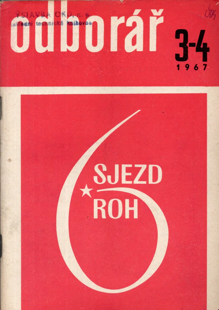 Odborář 1967 r. 20 - komplet