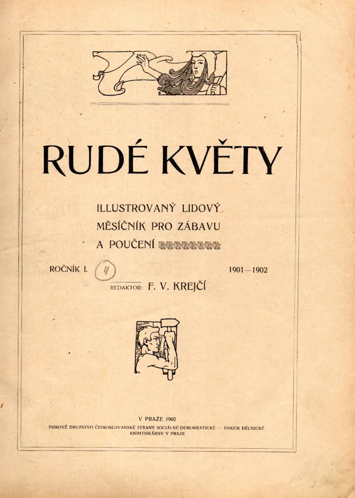 Rudé květy 1901-02 r. 1 - komplet