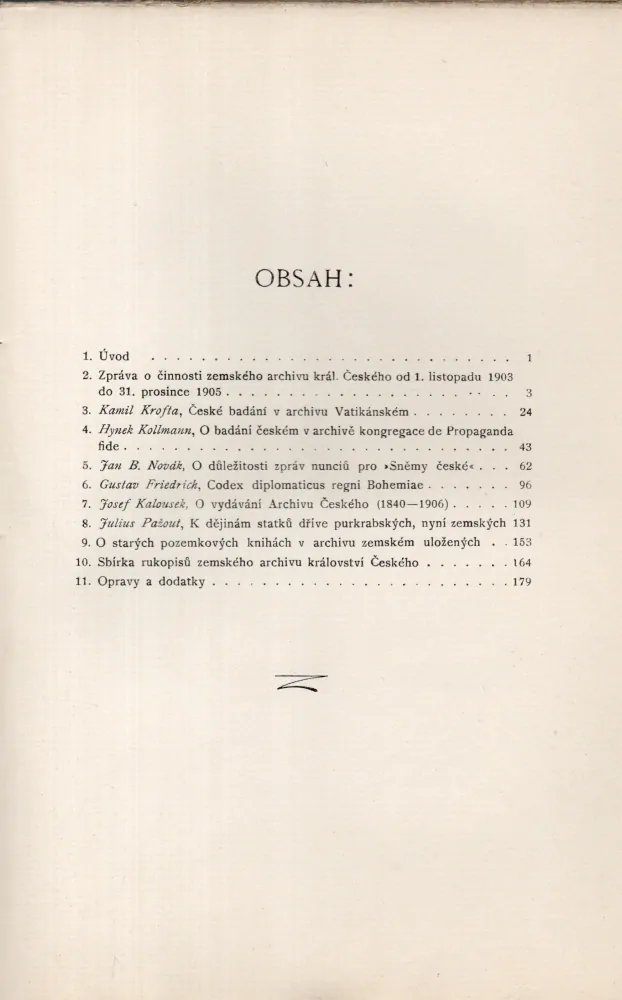 Zprávy Zemského archivu Království českého