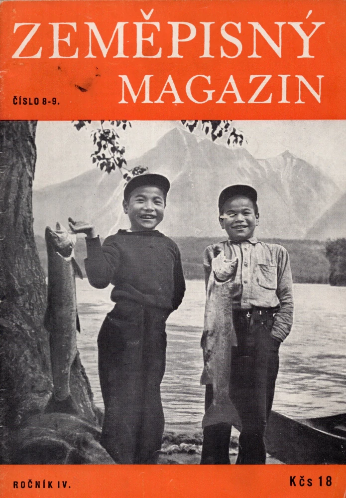 Zeměpisný magazin 1948 - 1949 r. 4 - komplet