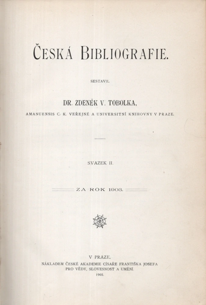 Česká bibliografie 
