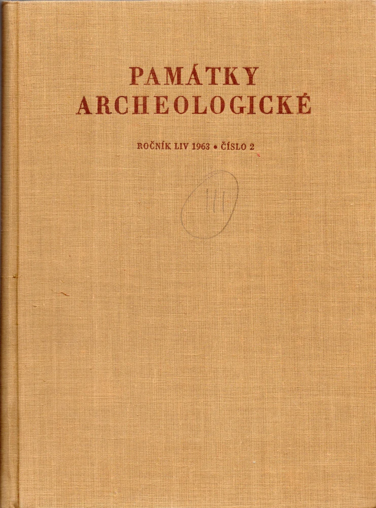Památky archeologické 1963 r. 54 - komplet