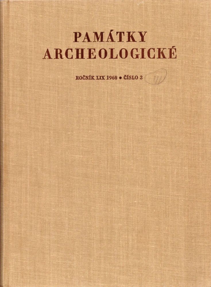 Památky archeologické 1968 r. 59 - komplet