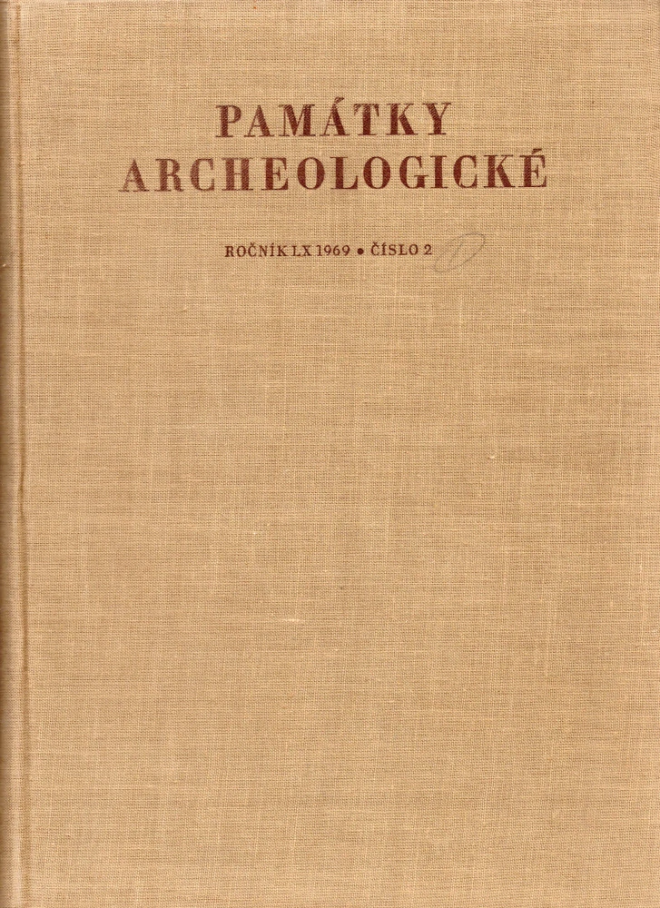 Památky archeologické 1969 r. 60 - komplet