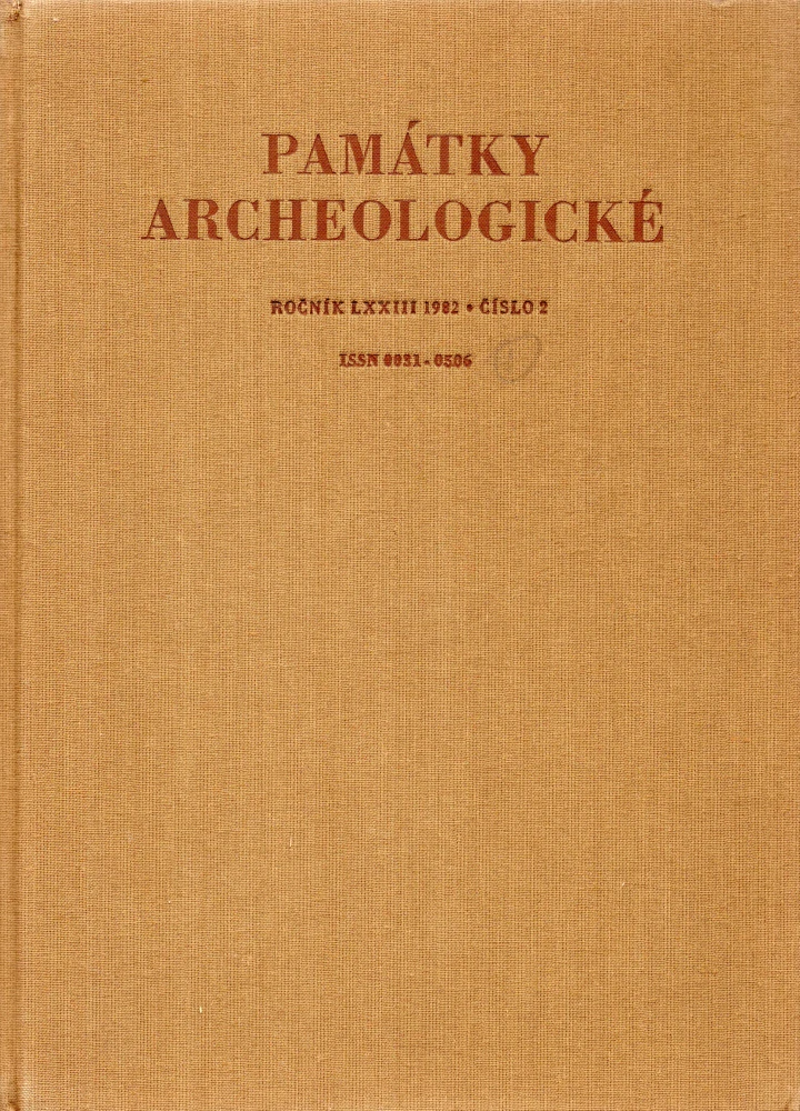 Památky archeologické 1982 r. 73 - komplet