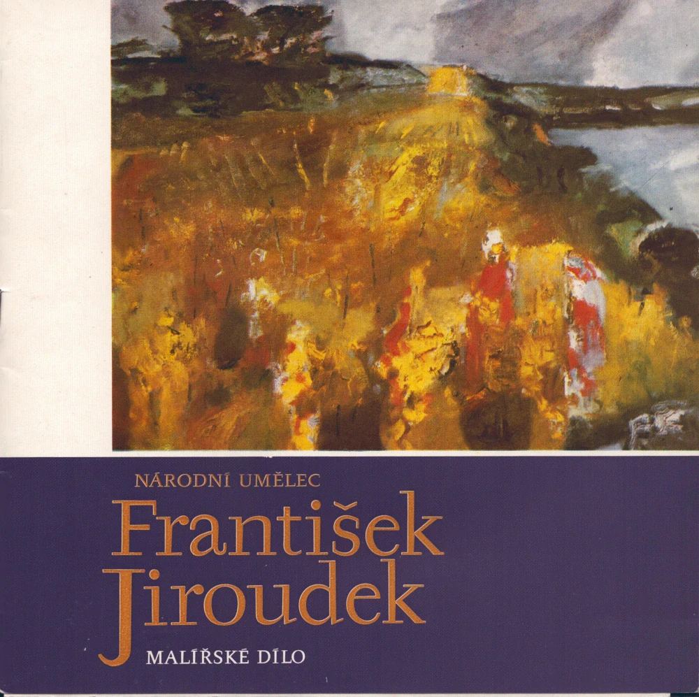 Národní umělec František Jiroudek: Malířské dílo (podpis)