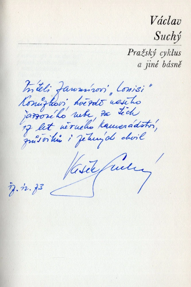 Jaká radost, jaké štěstí (podpis)