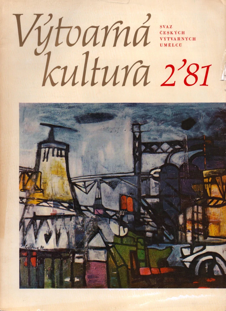Výtvarná kultura 1981 - komplet