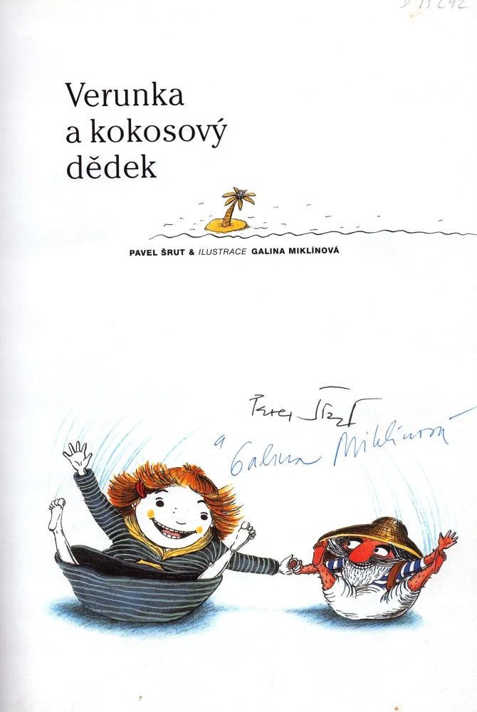 Šrut, Pavel - Verunka a kokosový dědek (podpis)