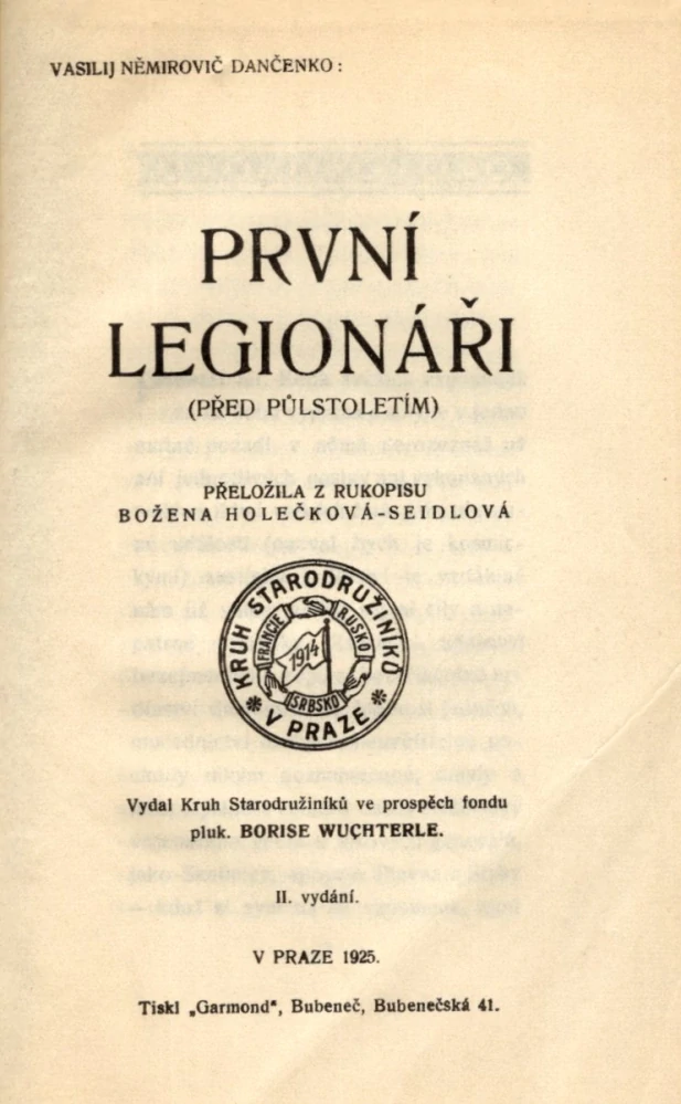 Dančenko, V. N. - První legionáři
