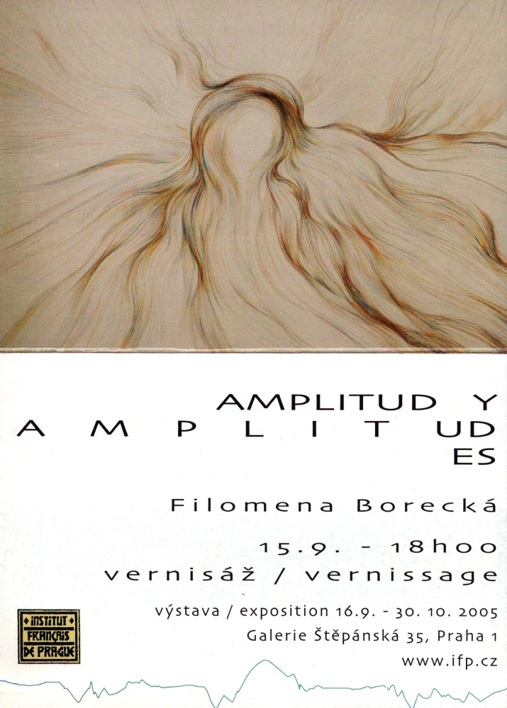 Filomena Borecká: Amplitudy / Amplitudes (podpis)