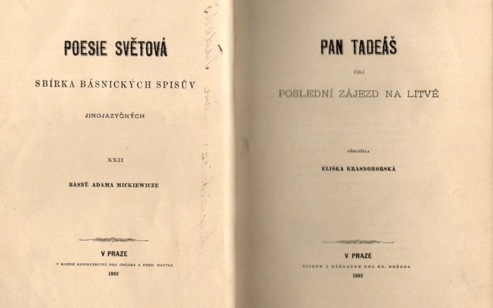 Mickiewicz, Adam - Pan Tadeáš