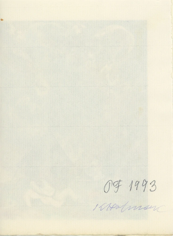 Karel Hofman - PF 1993 (podpis)