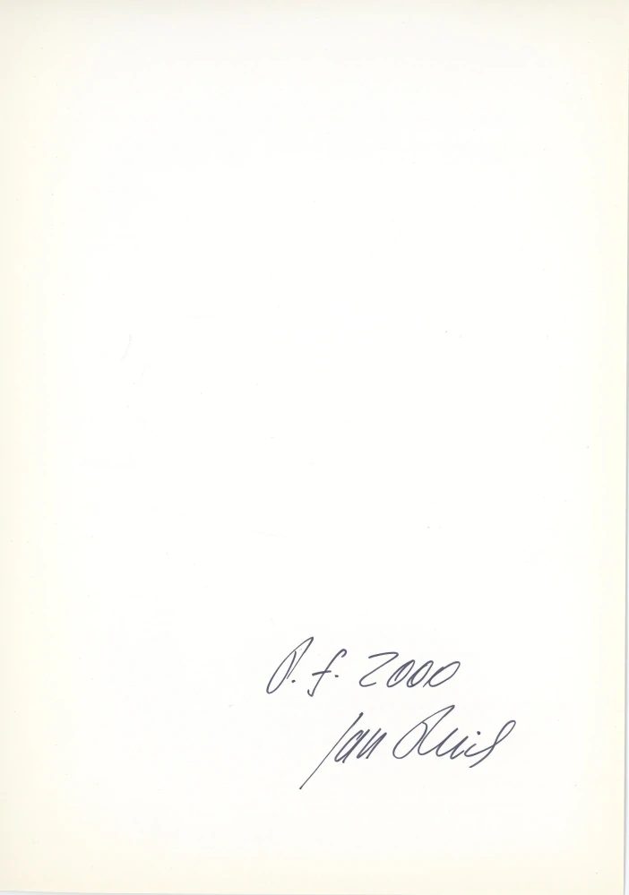 Jan Reich - Mizející Praha (podpis)