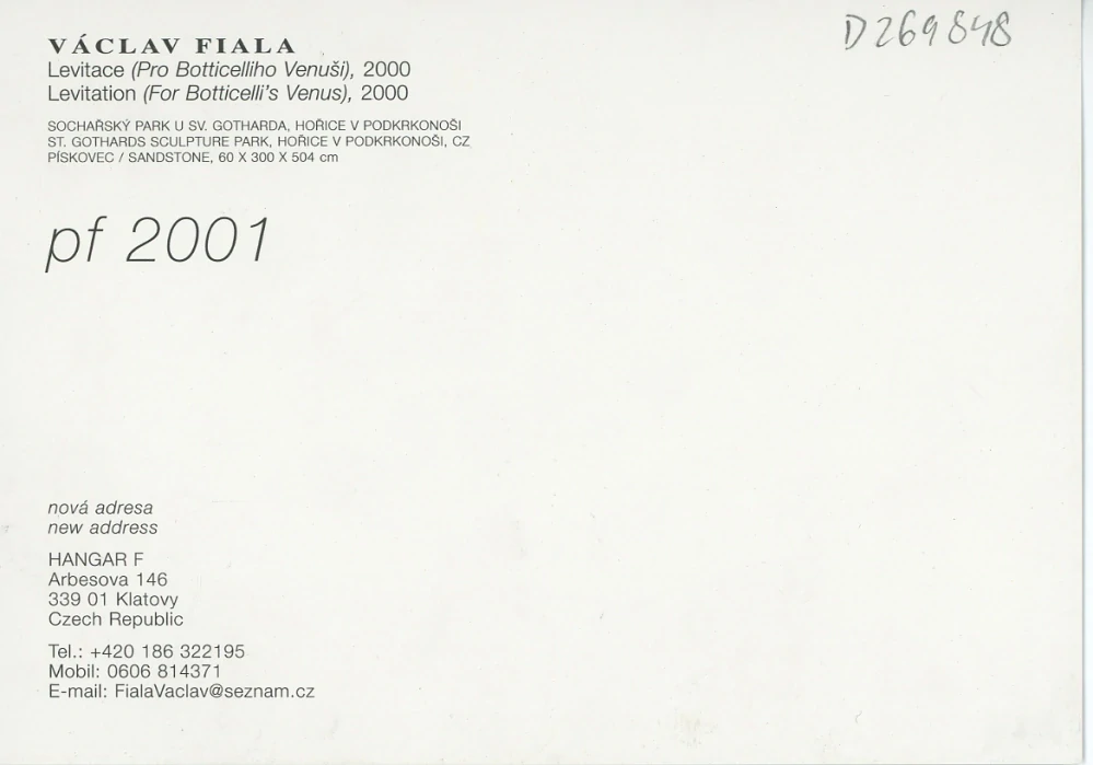 Václav Fiala - pf 2001