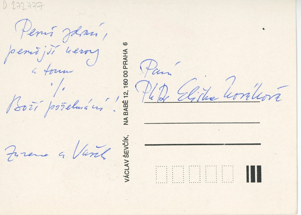 Václav Ševčík - p. f. 1993 (podpis)