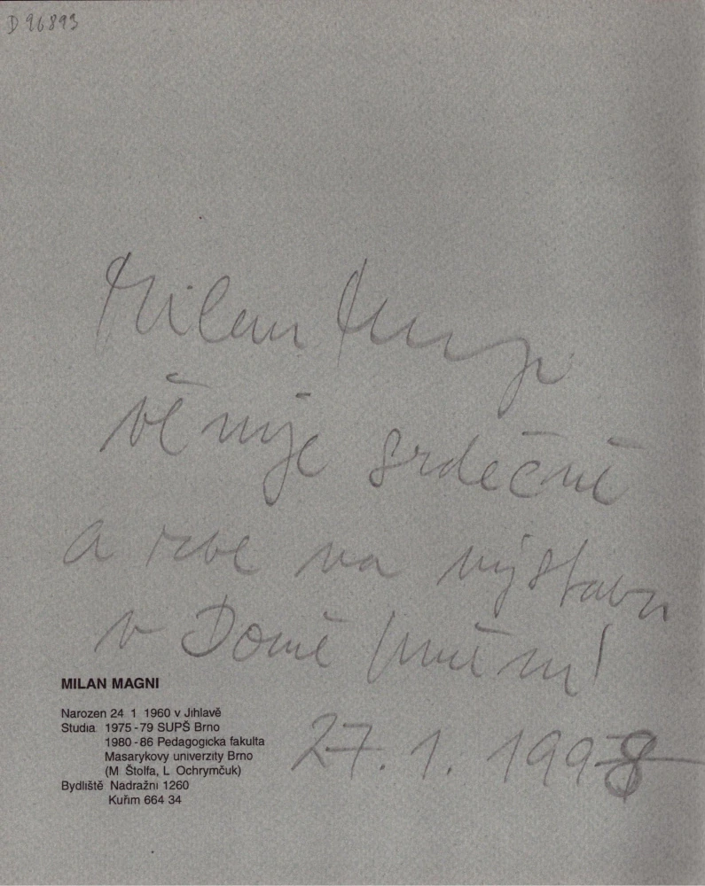 Milan Magni (podpis)