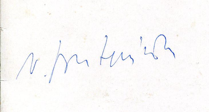 Václav Bubeníček (podpis)