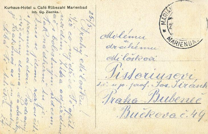 Mariánské Lázně / Marienbad (Cheb)