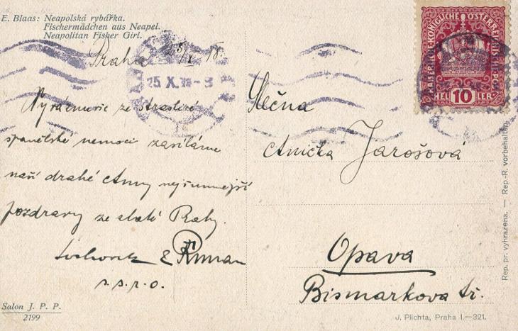 Blaas, E. - Neapolská rybářka