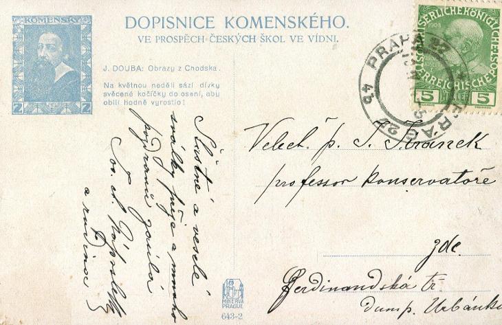 Douba, Josef - Obrazy z Chodska - kroj