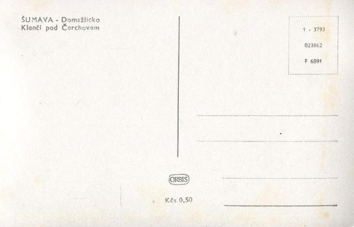 Kleneč pod Čerchovem / Klenčí pod Čerchovem (Domažlice)