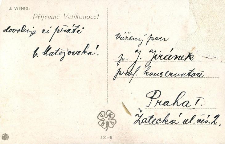 Wenig, J. - Příjemné Velikonoce!