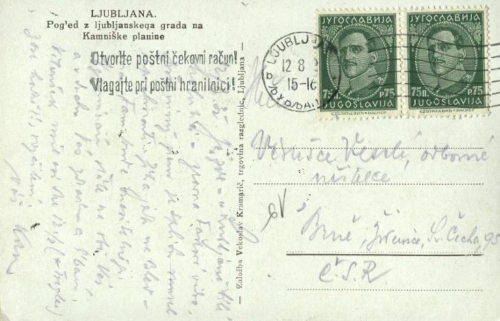  Ljubljana / Lublaň (Slovinsko)