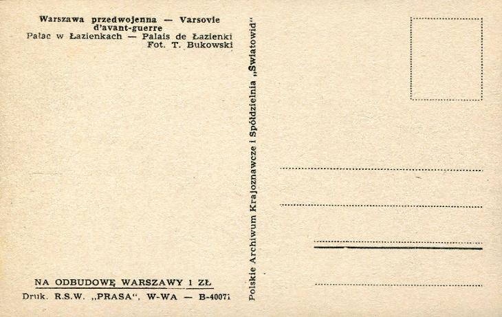 Warszawa / Varšava (Polsko)