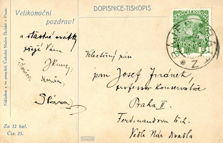 Veliknoční pozdrav